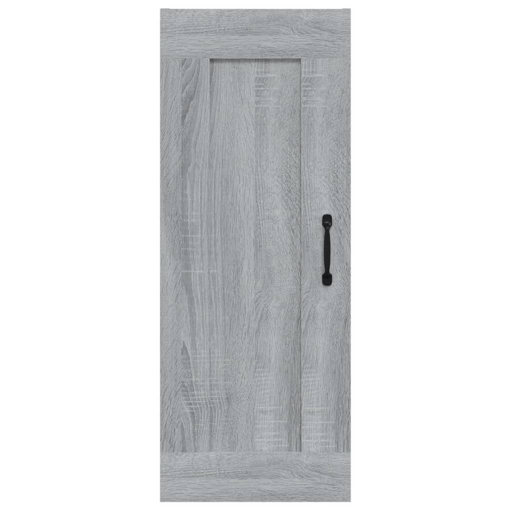 Hanging Cabinet Grey Sonoma 35x34x90 cm Engineered Wood
